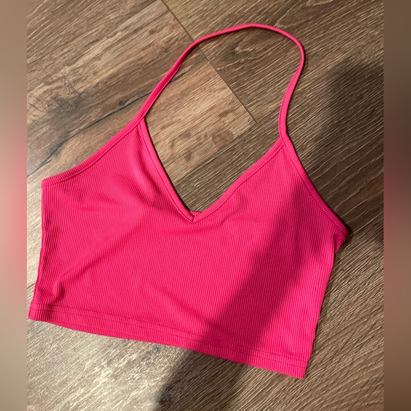 hot pink halter top - Picture 1 of 3